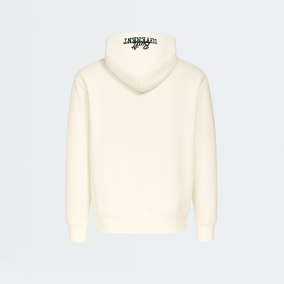 YM Athletics Built Different Patch Hoodie Pullover Sweatshirt Streetwear