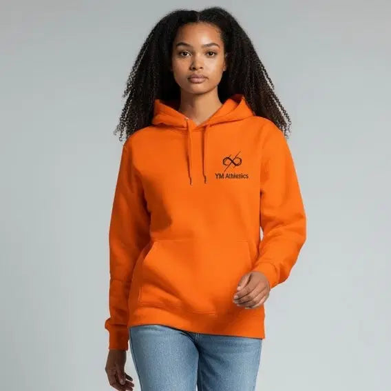 YM Athletics Small Embroidered Logo Hoodie (Unisex)