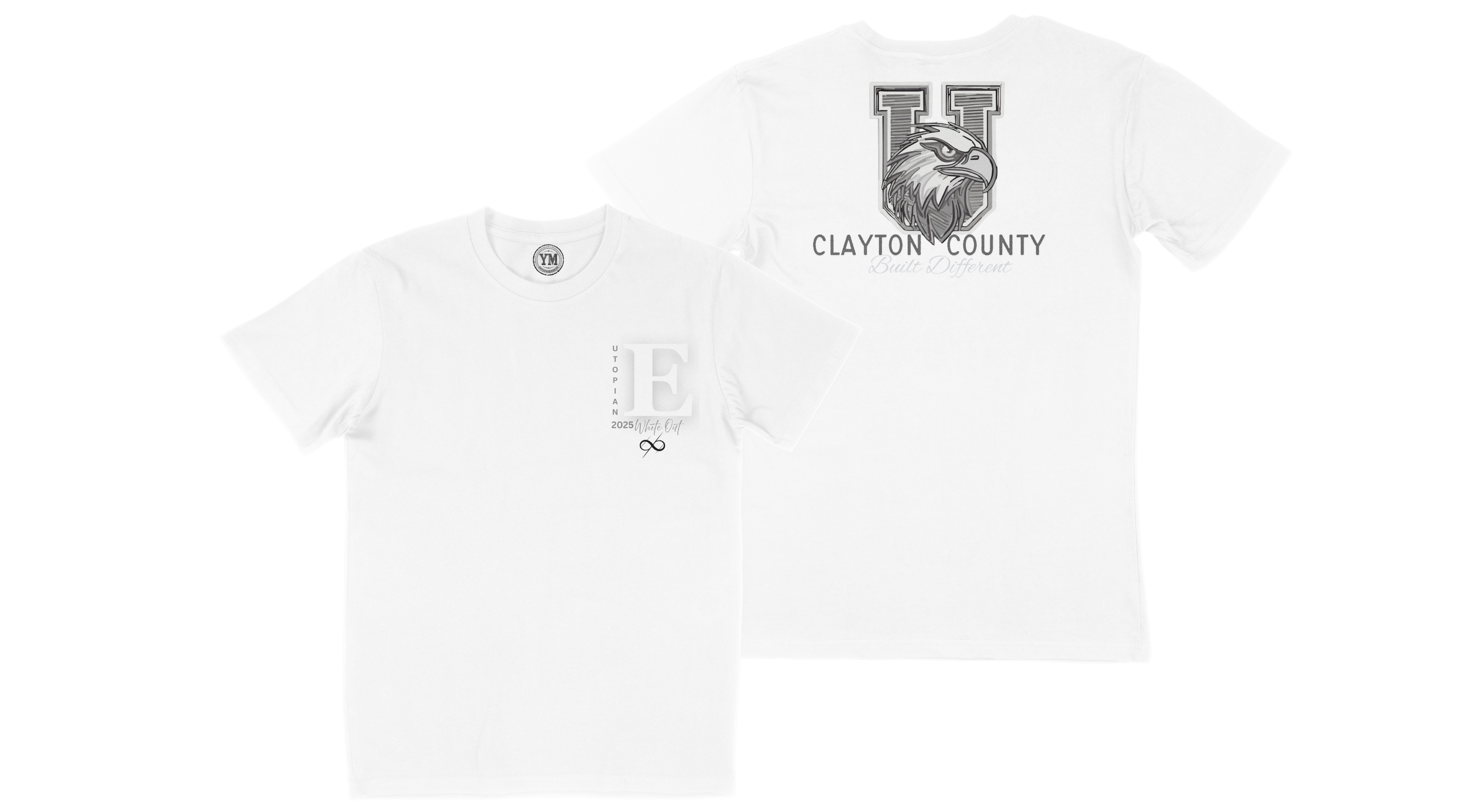 White Out Game Tee - Clayton County