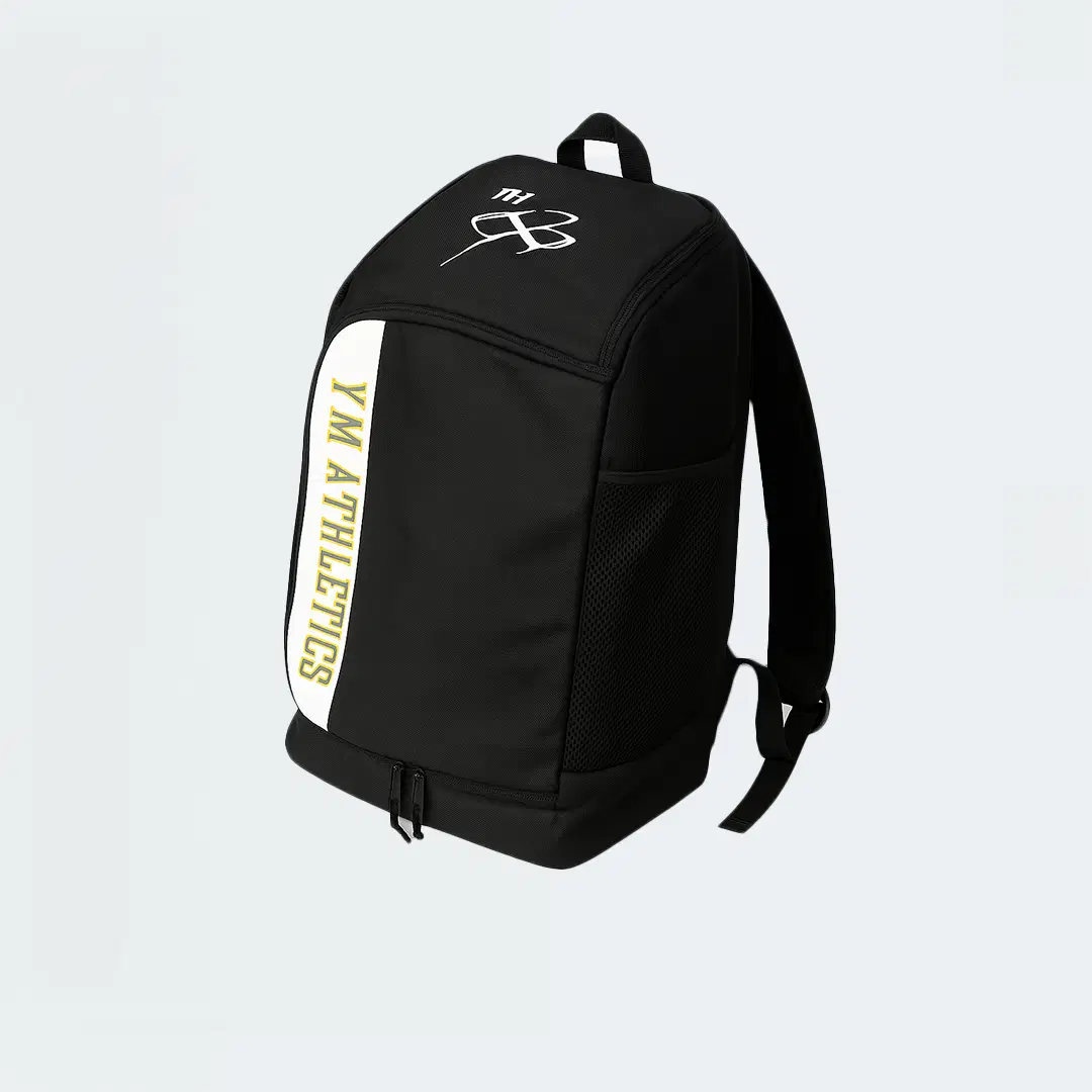 YM Athletics Motion Backpack – Gold Trim