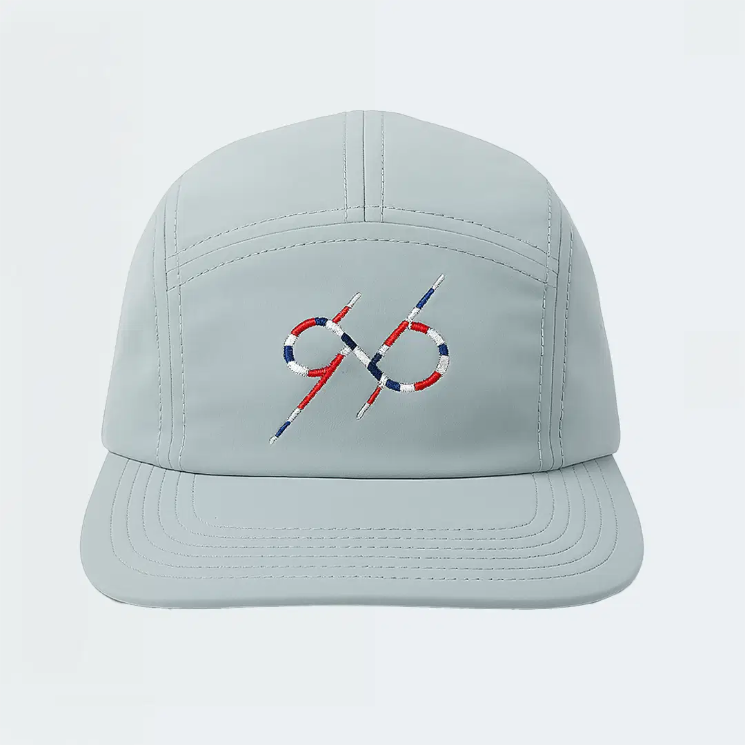 YM Legacy Cap Mist Grey with Multicolor (Youth & Teens)
