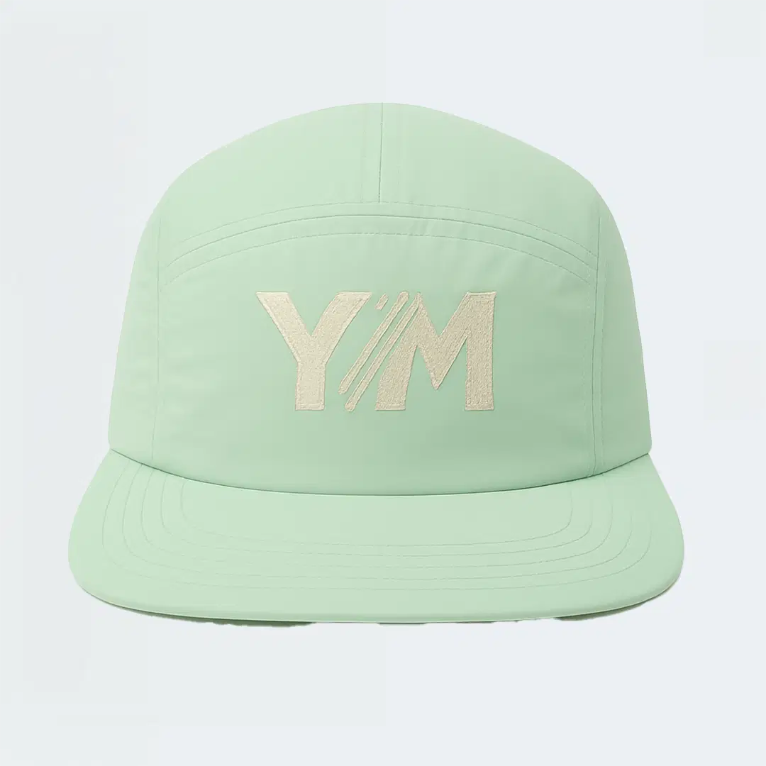 YM Cap Mint Green with Yellow (Youth & Teens)