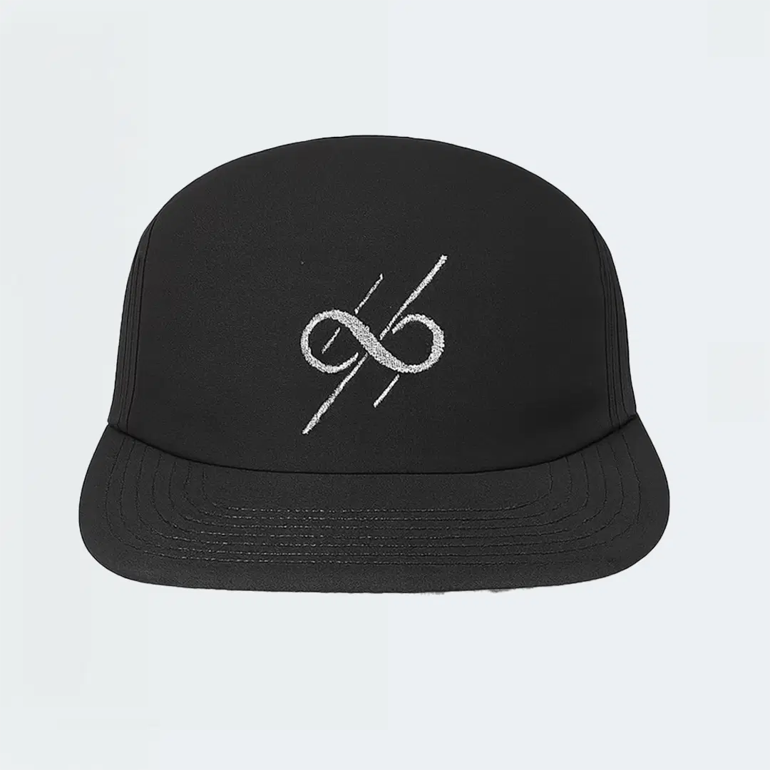 YM Legacy Cap Core Black with White (Youth & Teens)