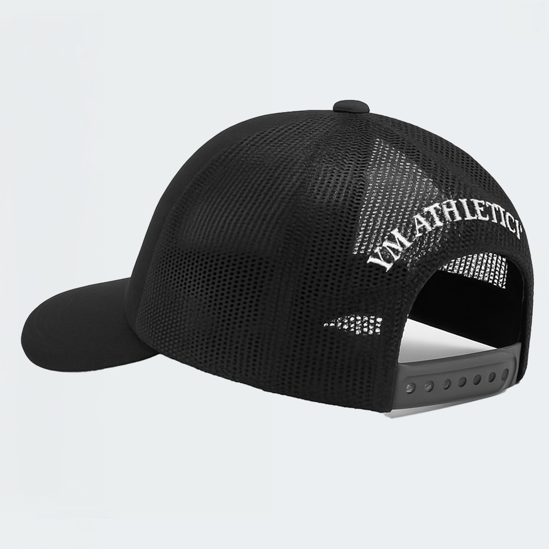 YM Legacy Cap Core Black with White (Youth & Teens)