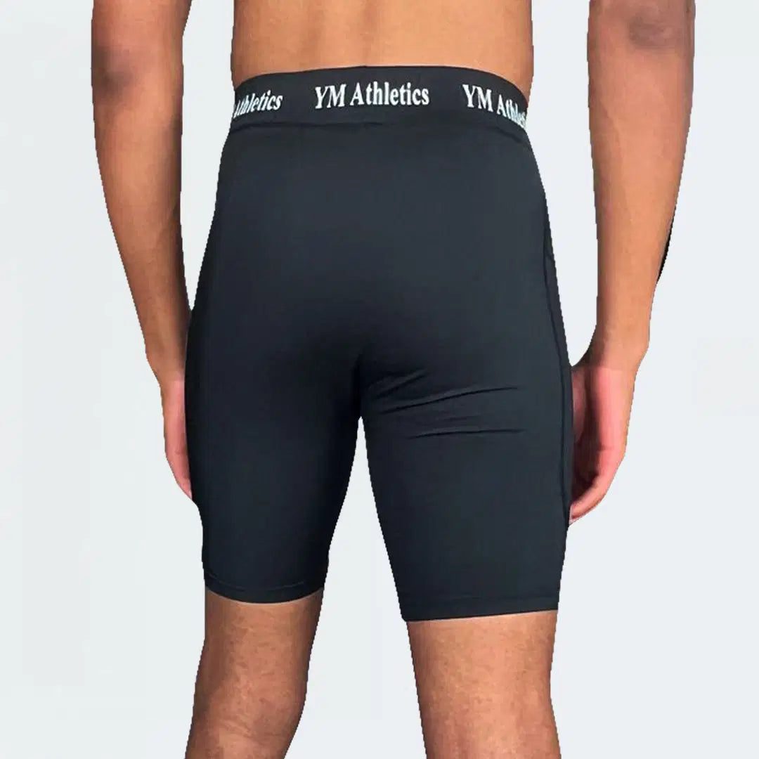 Boys Compression 1/2 Tights Shorts