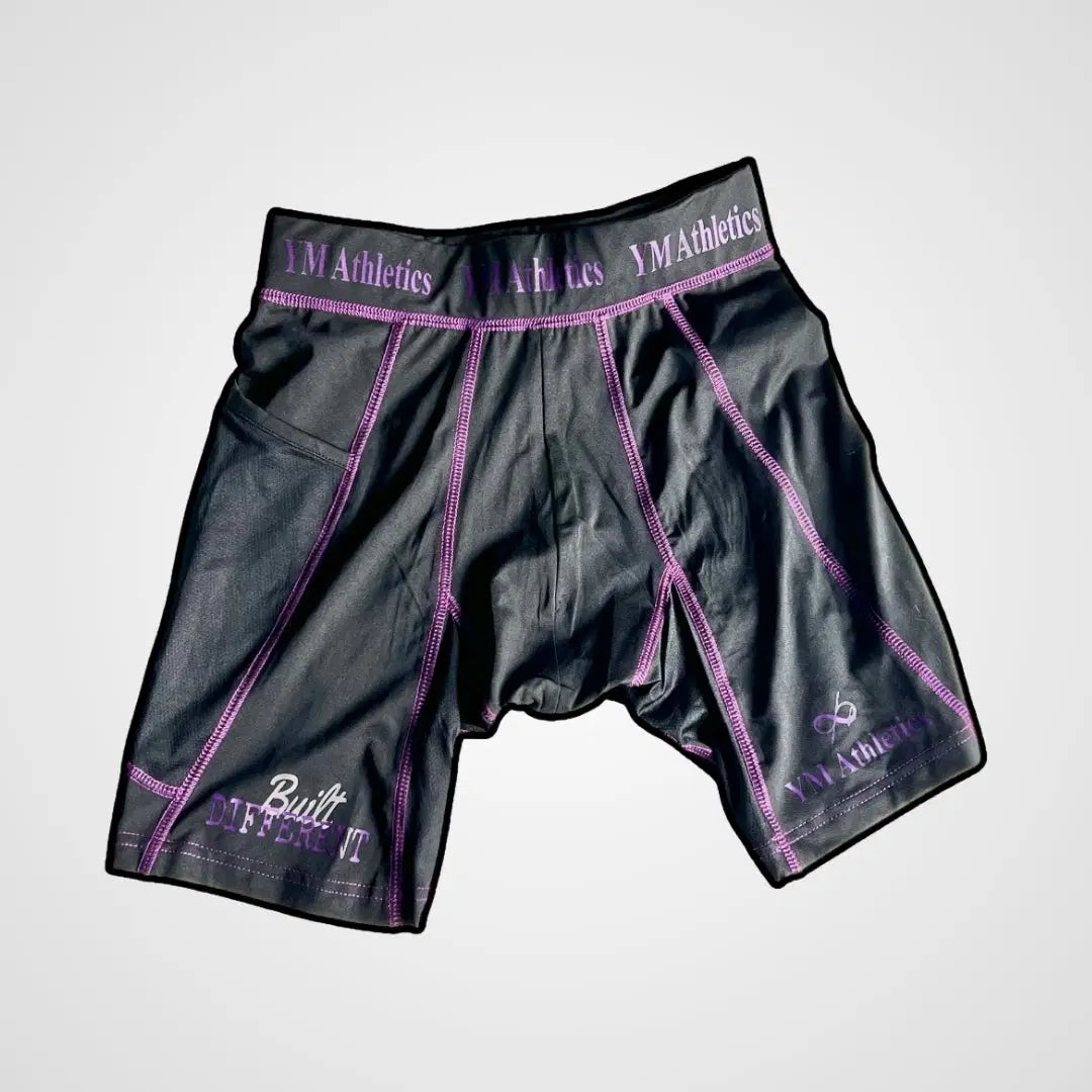 Girls Compression 1/2 Tights Shorts Plus Stitch