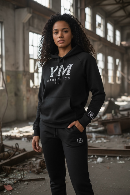 YM Athletics Sweat Suit- Broken Letters (Embroidered Edition)