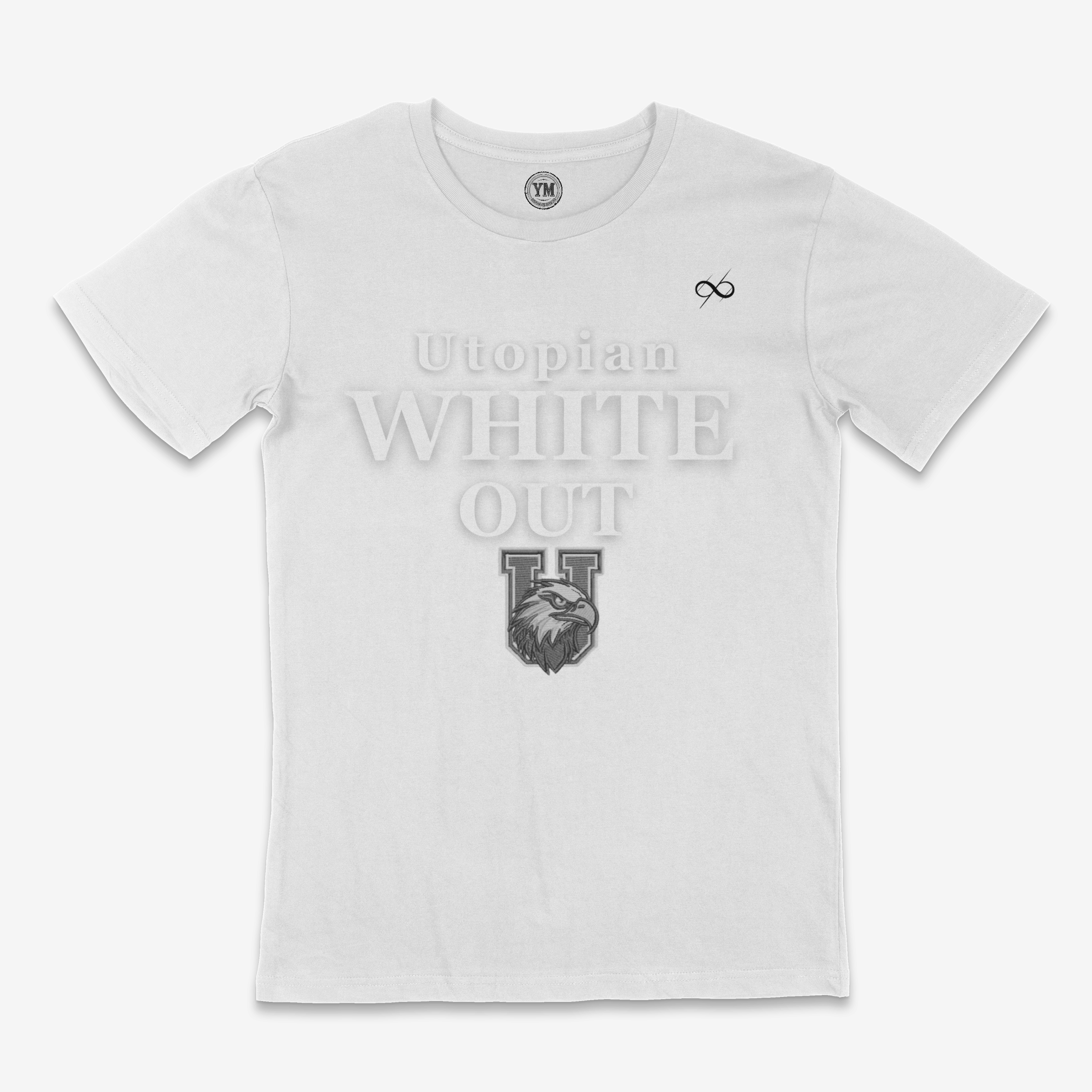 White Out Game Tee - Eagle Head